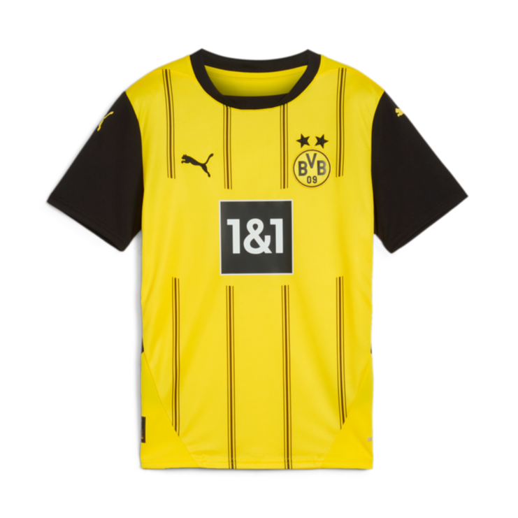 Puma Youth BVB Dortmund Home Jersey 24/25 Club Replica   - Third Coast Soccer