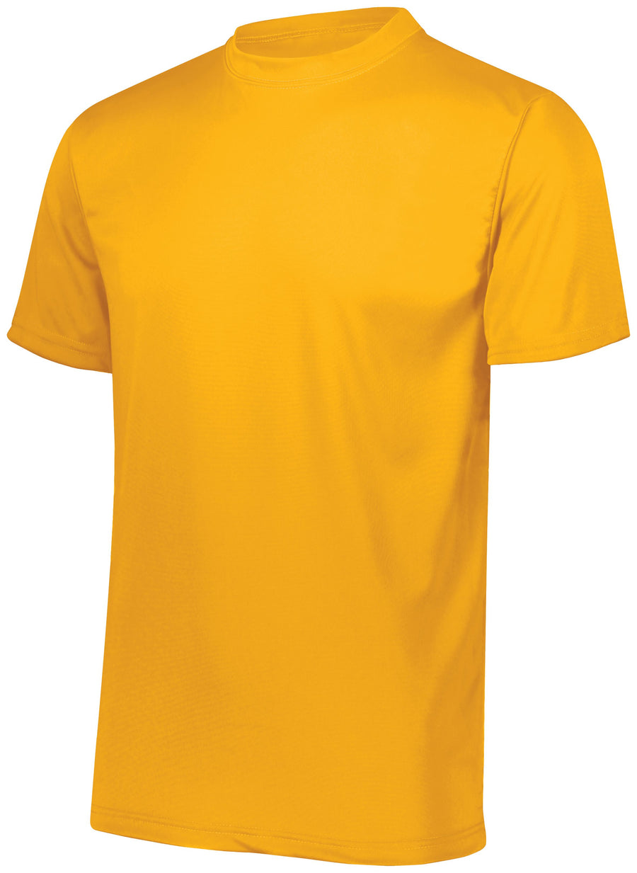 Augusta Wicking T-Shirt Training Wear Gold Mens Small - Third Coast Soccer
