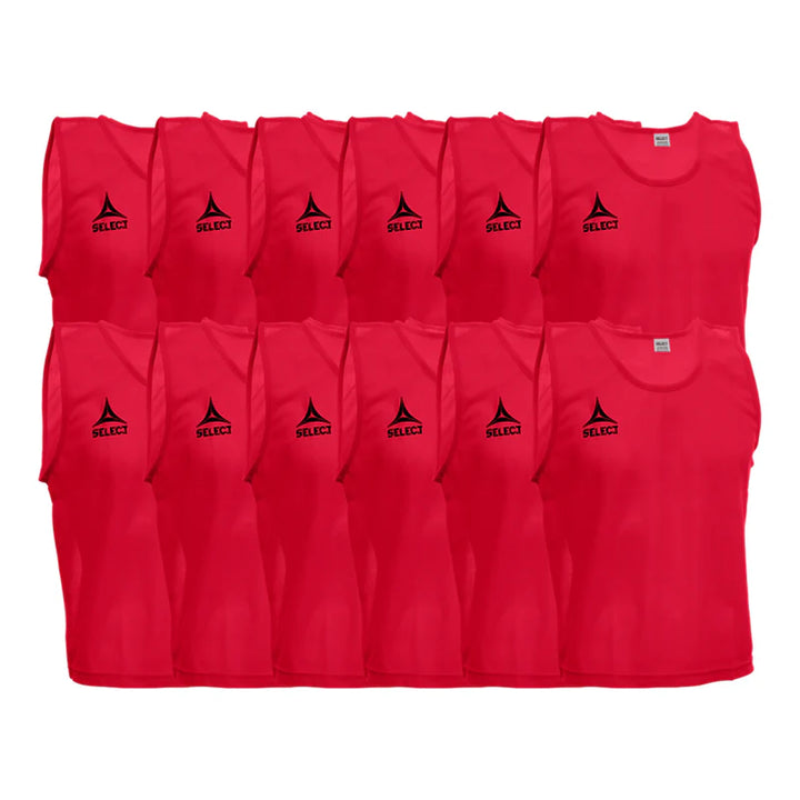 Select Over Vest Training Bib - Senior Coaching Accessories Adult Red - Third Coast Soccer