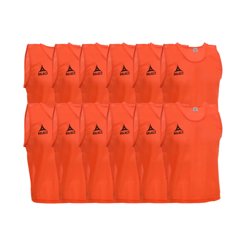 Select Over Vest Training Bib - Senior Coaching Accessories Adult Orange - Third Coast Soccer