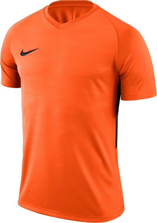 Nike Men's Jordan Team SS Training Top Training Wear Team Orange/Black Mens Small - Third Coast Soccer