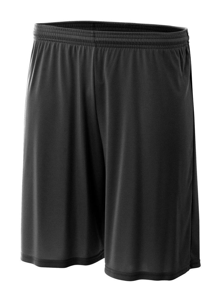 A4 7" Cooling Performance Short Shorts Black Mens Small - Third Coast Soccer