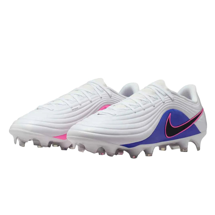 Nike Tiempo Maestro Academy FG - White/Black/Racer Blue Men's Footwear White/Black/Racer Blue/Pink Blast Mens 6.5 - Third Coast Soccer