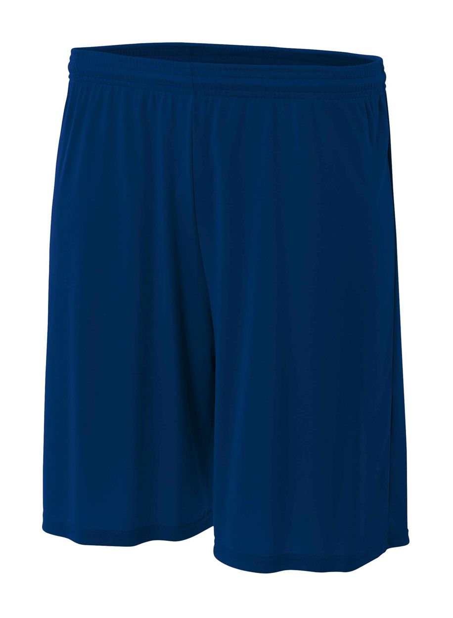 A4 7" Cooling Performance Short Shorts Navy Mens Small - Third Coast Soccer