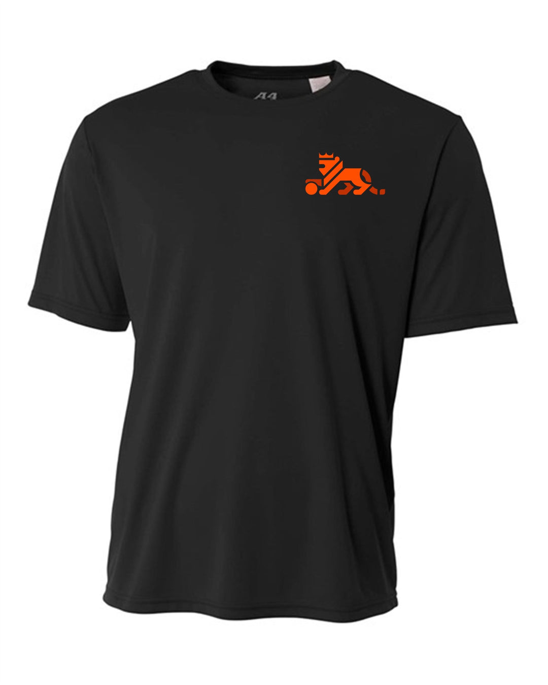Louisiana Elite Lion A4 Cooling Performance Crew Louisiana Elite Spiritwear Black Mens Small - Third Coast Soccer