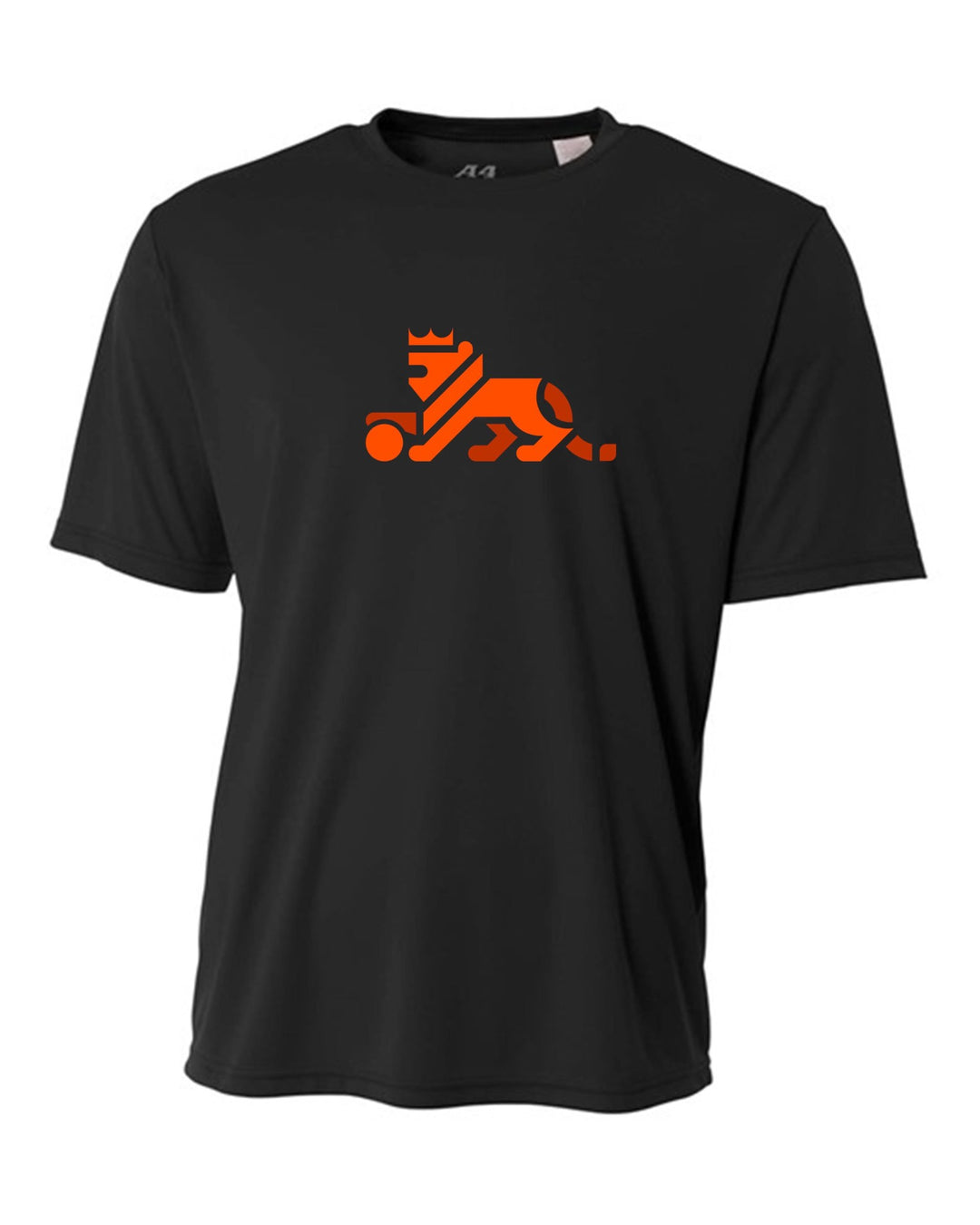 Louisiana Elite Lion A4 Cooling Performance Crew Louisiana Elite Spiritwear Black Mens Small - Third Coast Soccer