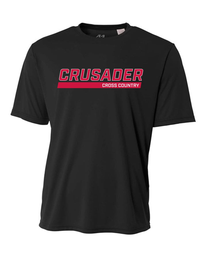 WCU Cross Country Men's Short-Sleeve Performance Shirt WCU Cross Country Black CRUSADER - Third Coast Soccer