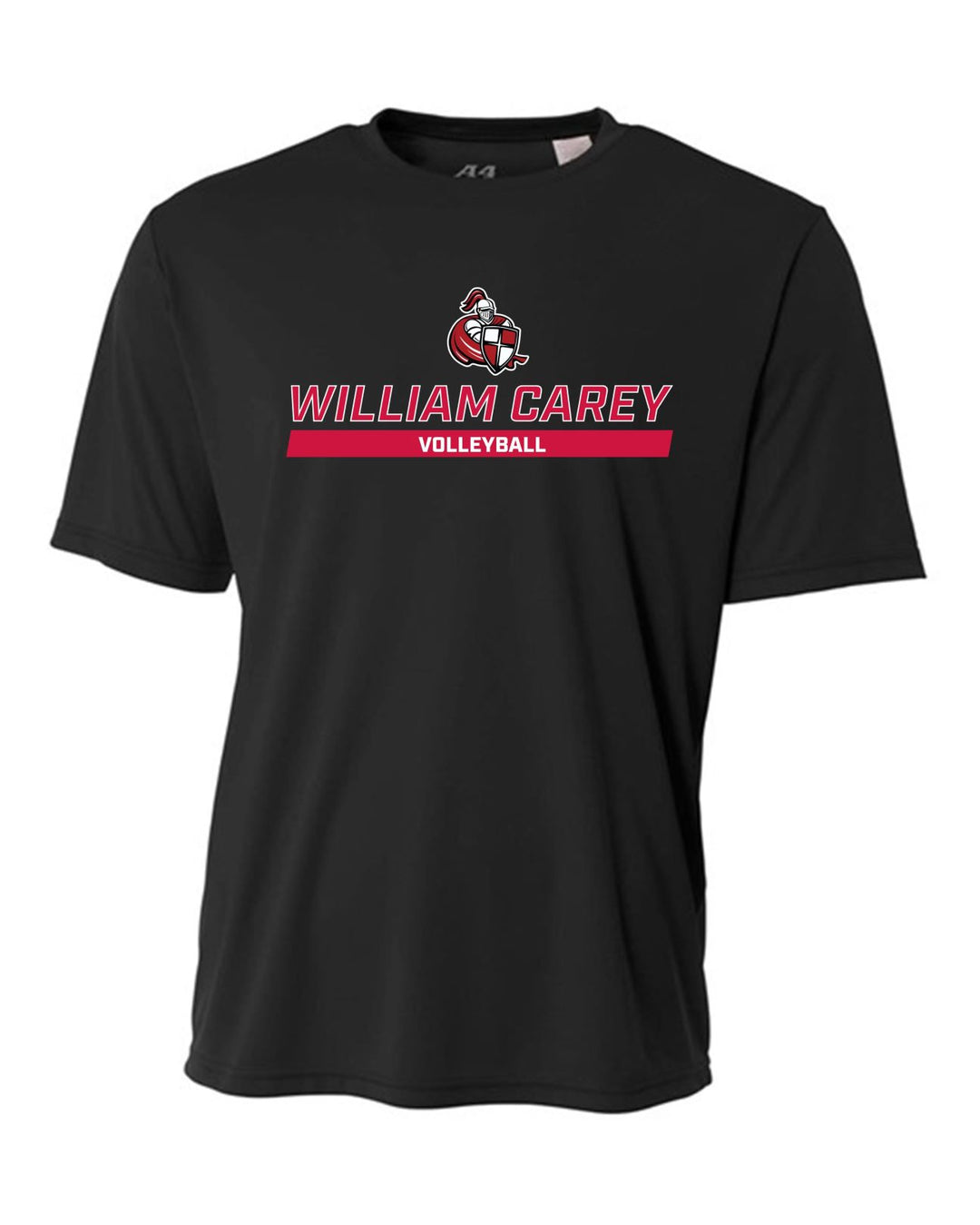 WCU Volleyball Youth Short-Sleeve Performance Shirt WCU Volleyball Black Wc W/Crusader - Third Coast Soccer