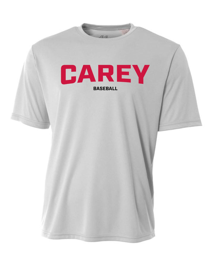 WCU Baseball Youth Short-Sleeve Performance Shirt WCU Baseball Silver CAREY - Third Coast Soccer
