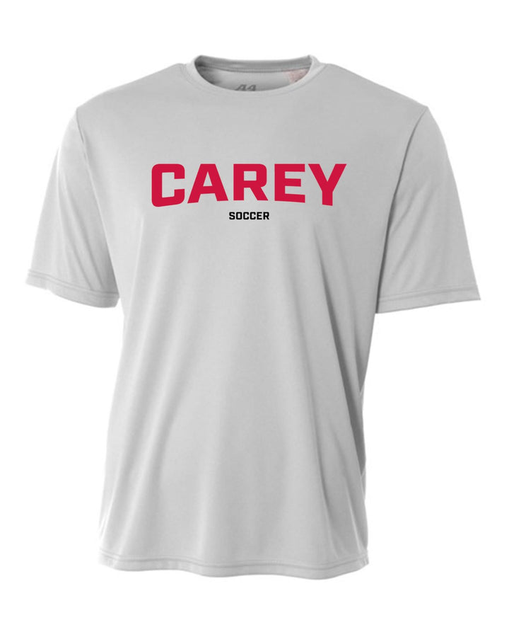 WCU Soccer Men's Short-Sleeve Performance Shirt WCU Soccer Silver CAREY - Third Coast Soccer