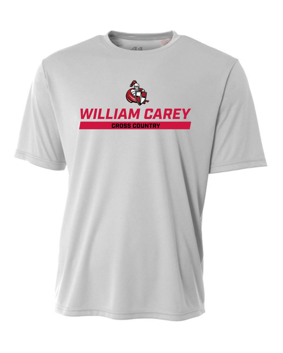 WCU Cross Country Youth Short-Sleeve Performance Shirt WCU Cross Country Silver WC W/CRUSADER - Third Coast Soccer