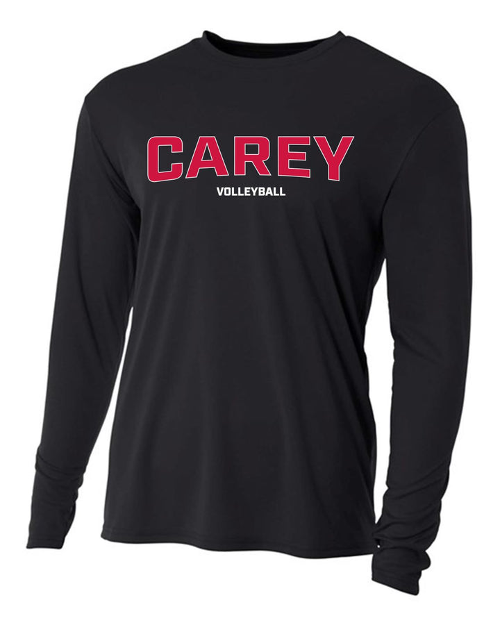 WCU Volleyball Men's Long-Sleeve Performance Shirt WCU Volleyball Black Carey - Third Coast Soccer