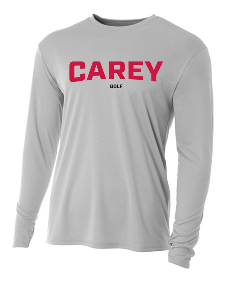 WCU Golf Men's Long-Sleeve Performance Shirt WCU Golf Silver Carey - Third Coast Soccer