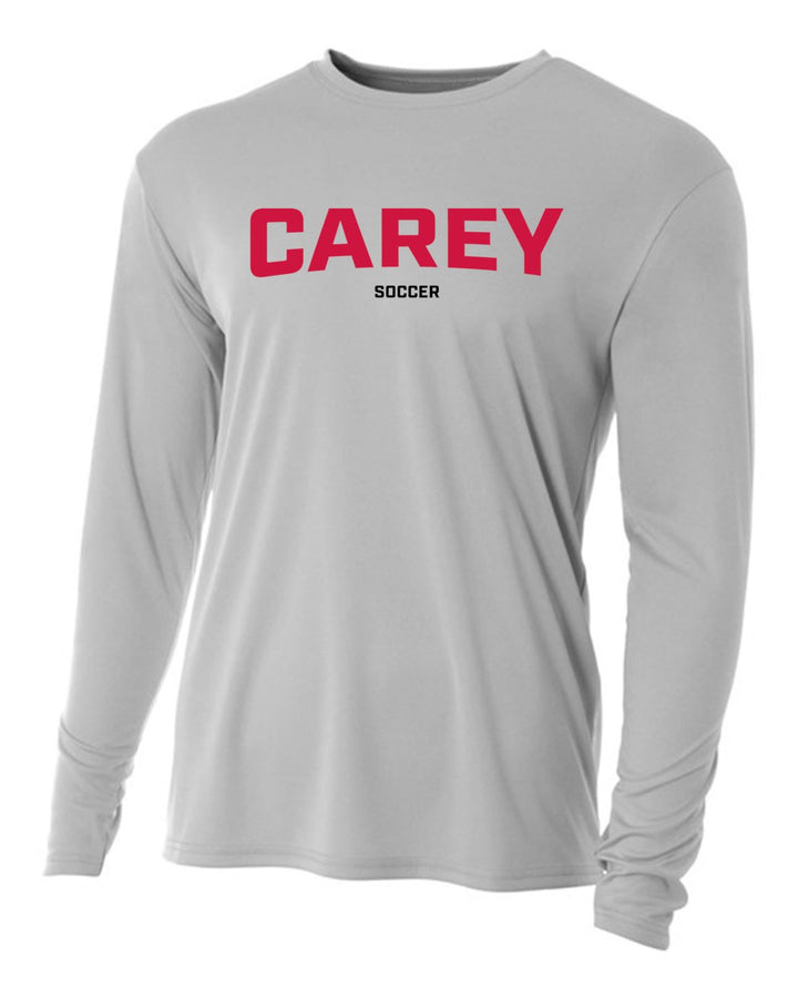 WCU Soccer Men's Long-Sleeve Performance Shirt WCU Soccer Silver Carey - Third Coast Soccer