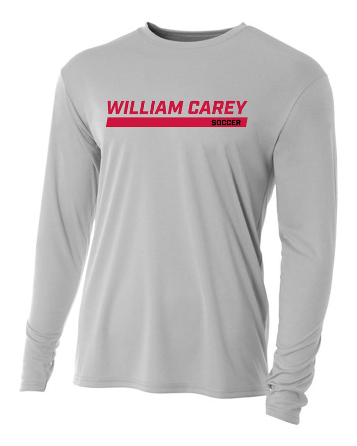 WCU Soccer Youth Long-Sleeve Performance Shirt WCU Soccer Silver Wc W/O Crusader - Third Coast Soccer