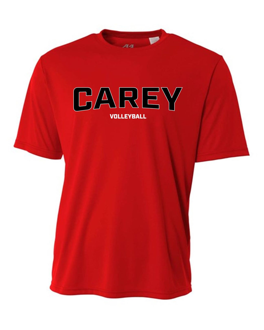 WCU Volleyball Men's Short-Sleeve Performance Shirt WCU Volleyball Red CAREY - Third Coast Soccer