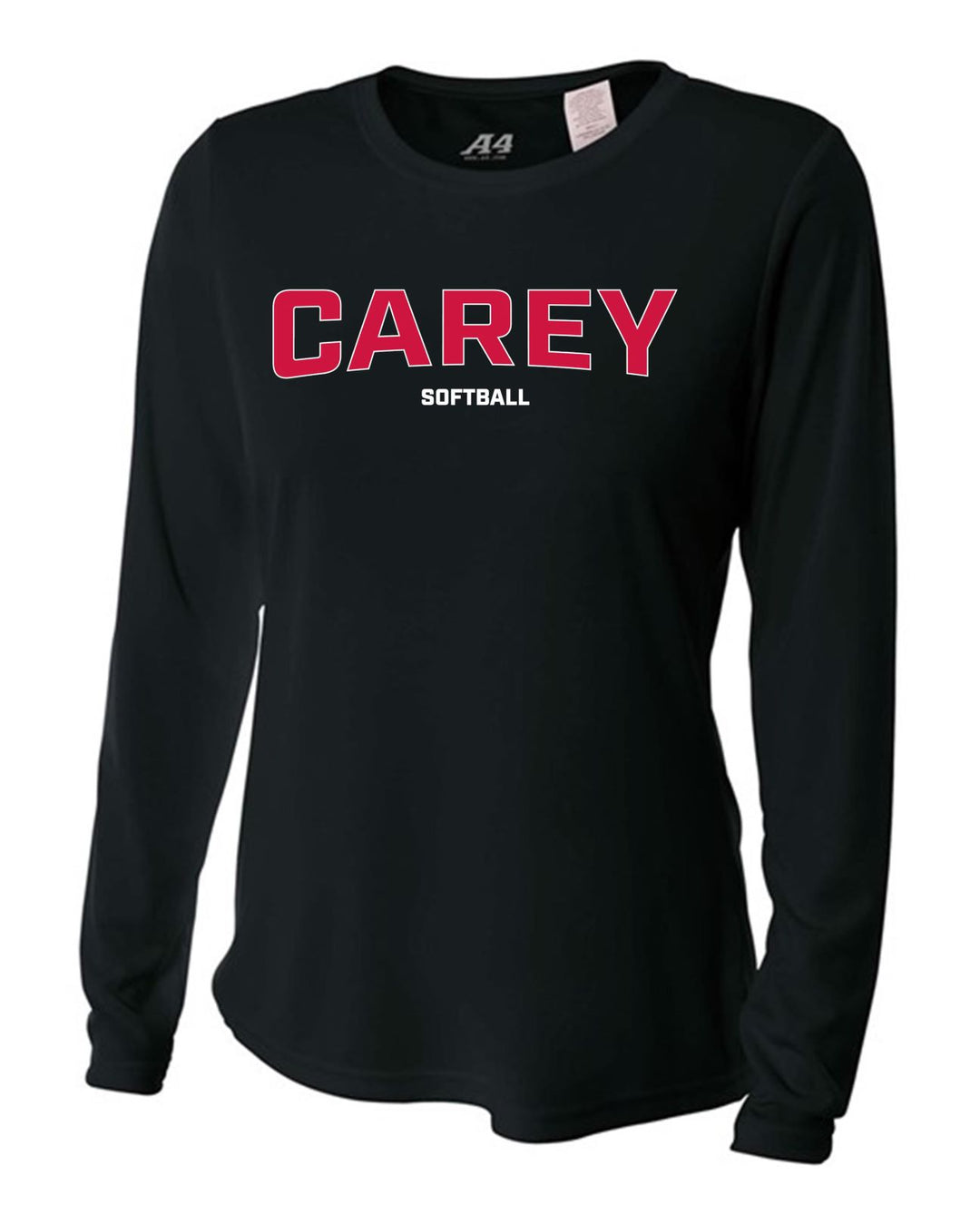 WCU Softball Women's Long-Sleeve Performance Shirt WCU Softball Black Carey - Third Coast Soccer