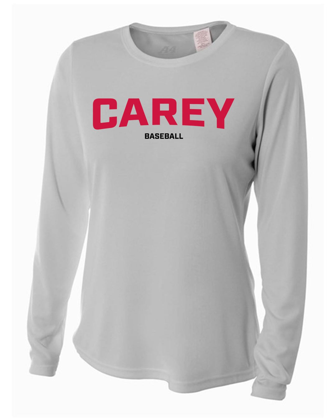 WCU Baseball Women's Long-Sleeve Performance Shirt WCU Baseball Silver CAREY - Third Coast Soccer