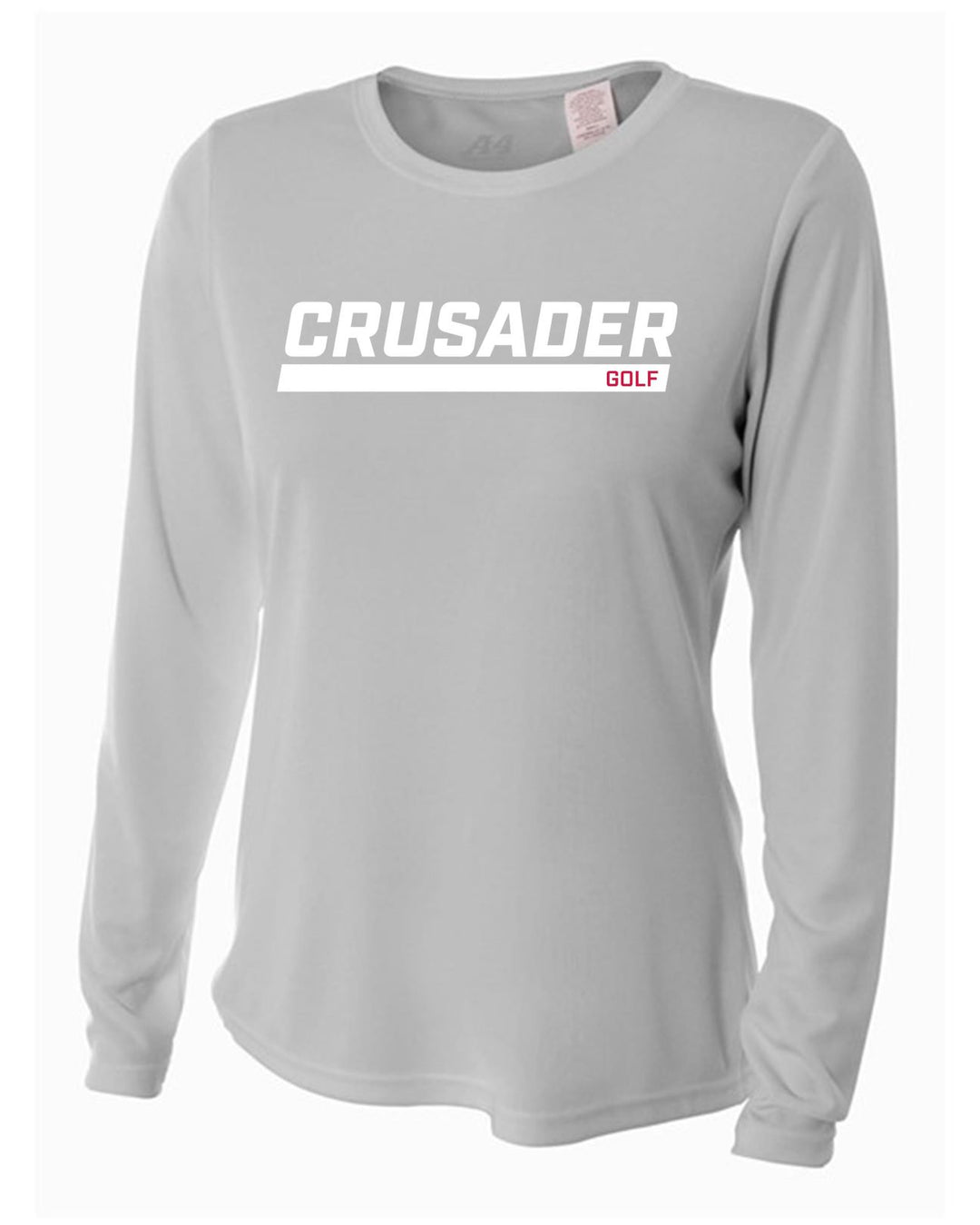 WCU Golf Women's Long-Sleeve Performance Shirt WCU Golf Silver Crusader - Third Coast Soccer