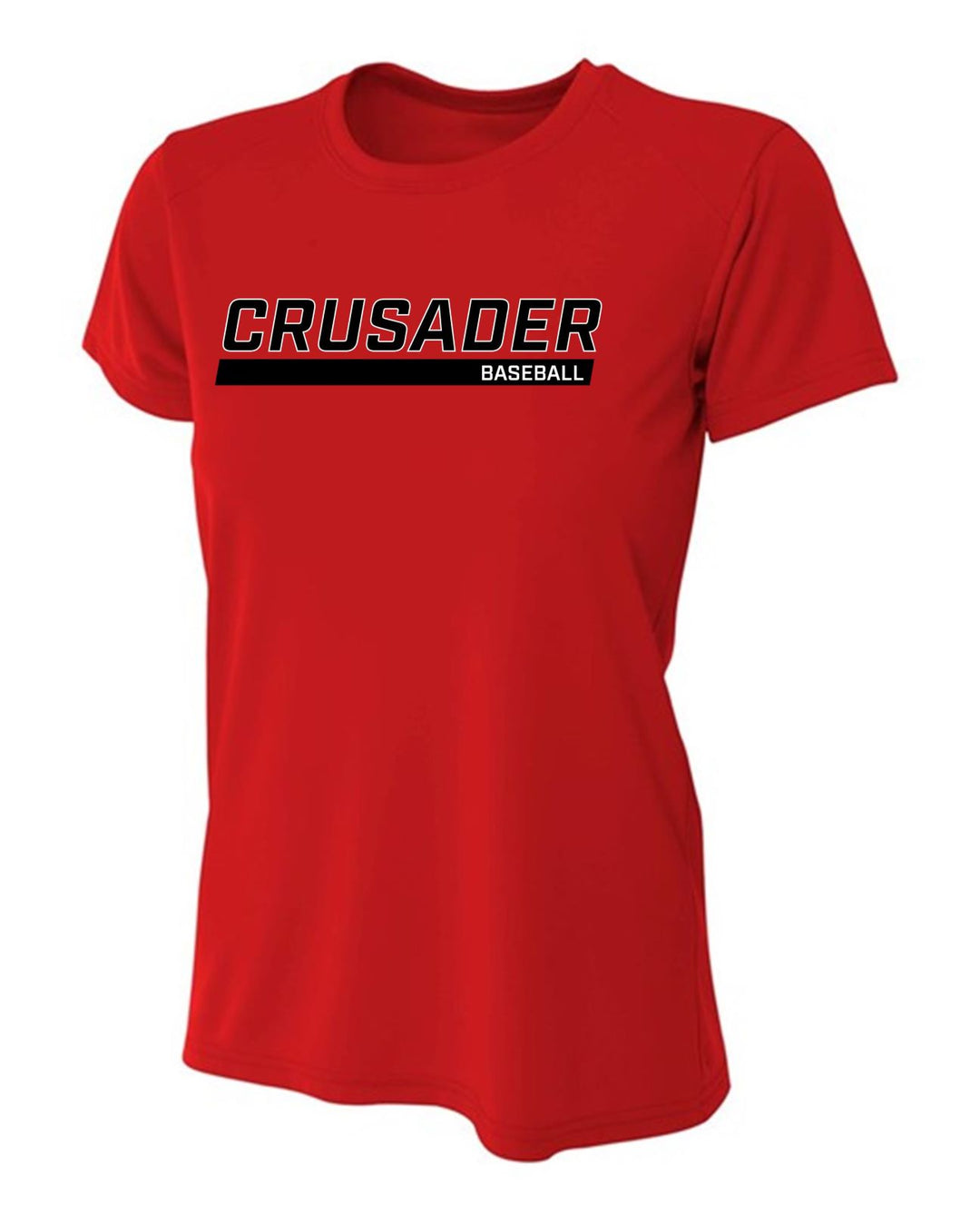 WCU Baseball Women's Short-Sleeve Performance Shirt WCU Baseball Red CRUSADER - Third Coast Soccer