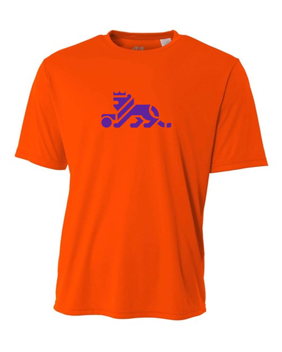 Louisiana Elite Lion A4 Cooling Performance Crew Louisiana Elite Spiritwear Orange Mens Small - Third Coast Soccer