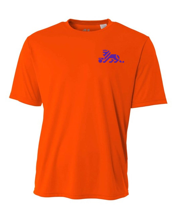 Louisiana Elite Lion A4 Cooling Performance Crew Louisiana Elite Spiritwear Orange Mens Small - Third Coast Soccer