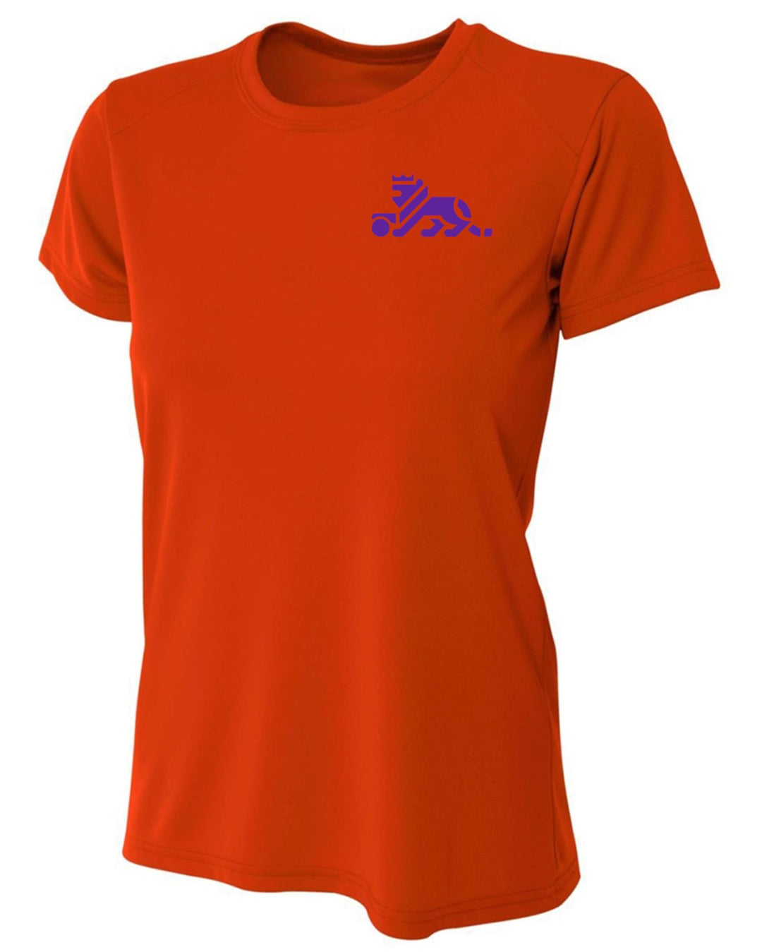 Louisiana Elite Lion A4 Cooling Performance Crew Louisiana Elite Spiritwear Orange Womens Small - Third Coast Soccer