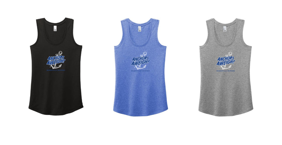 Mandeville HS Anchor Women's Racerback Tank MHS Spiritwear - Third Coast Soccer