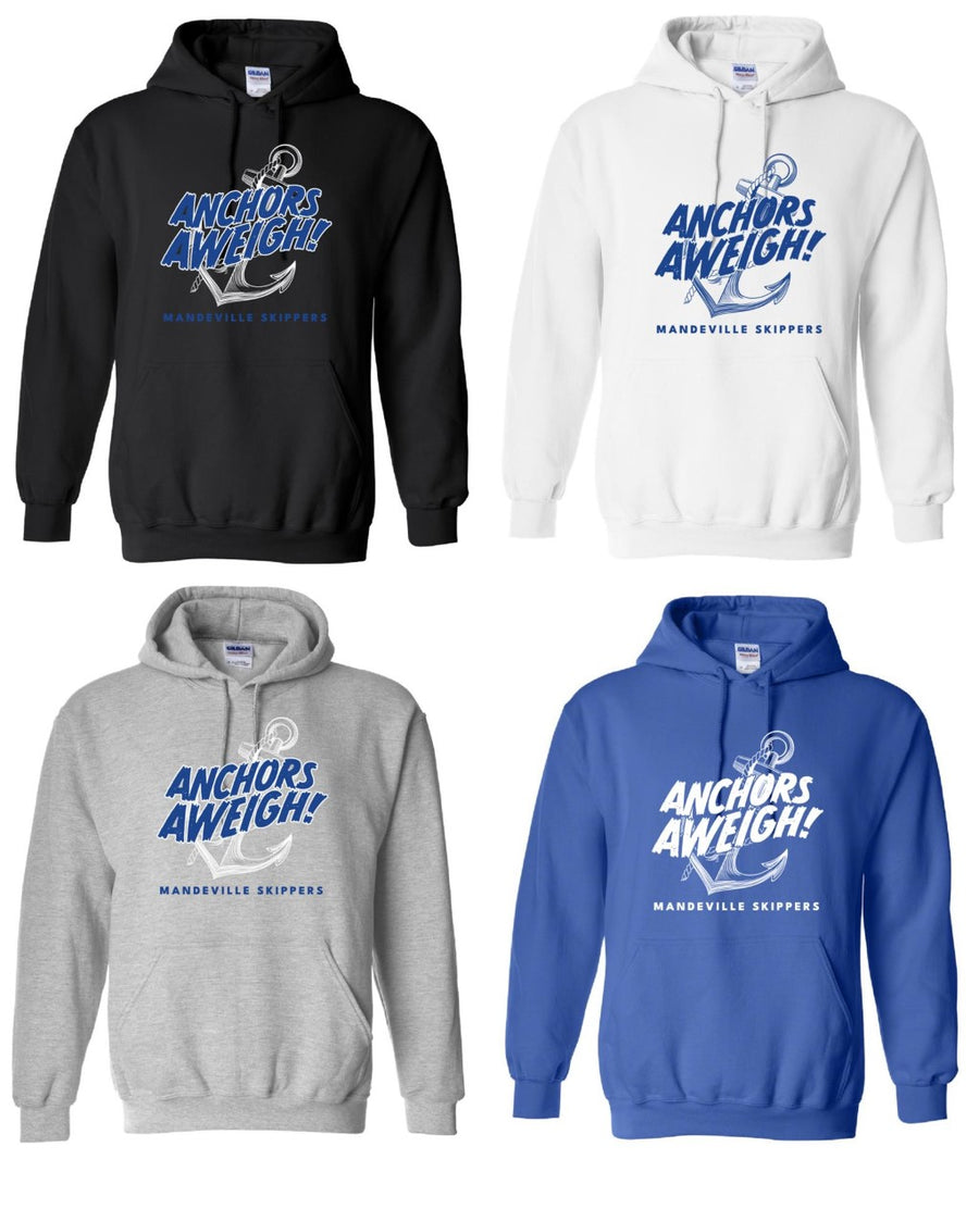 Mandeville HS Anchor Hooded Sweatshirt MHS Spiritwear - Third Coast Soccer