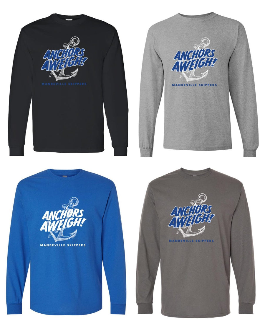 Mandeville HS Anchor Long-Sleeve T-Shirt MHS Spiritwear - Third Coast Soccer