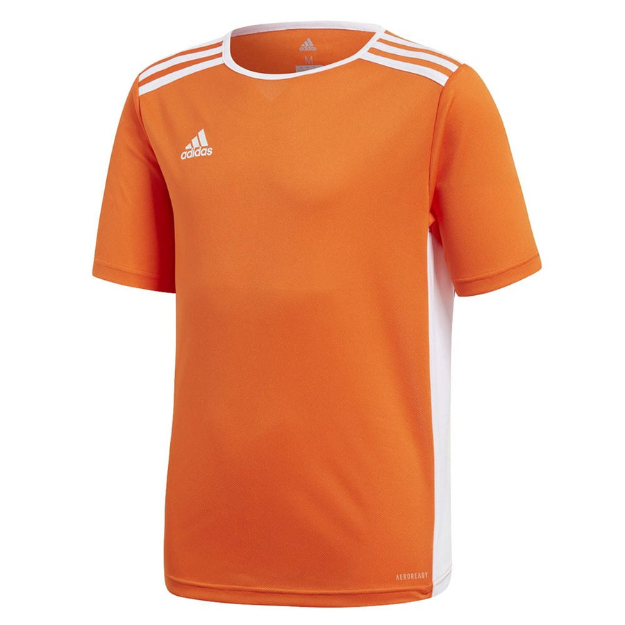 adidas Youth Entrada 18 Jersey - Orange/White Jerseys   - Third Coast Soccer
