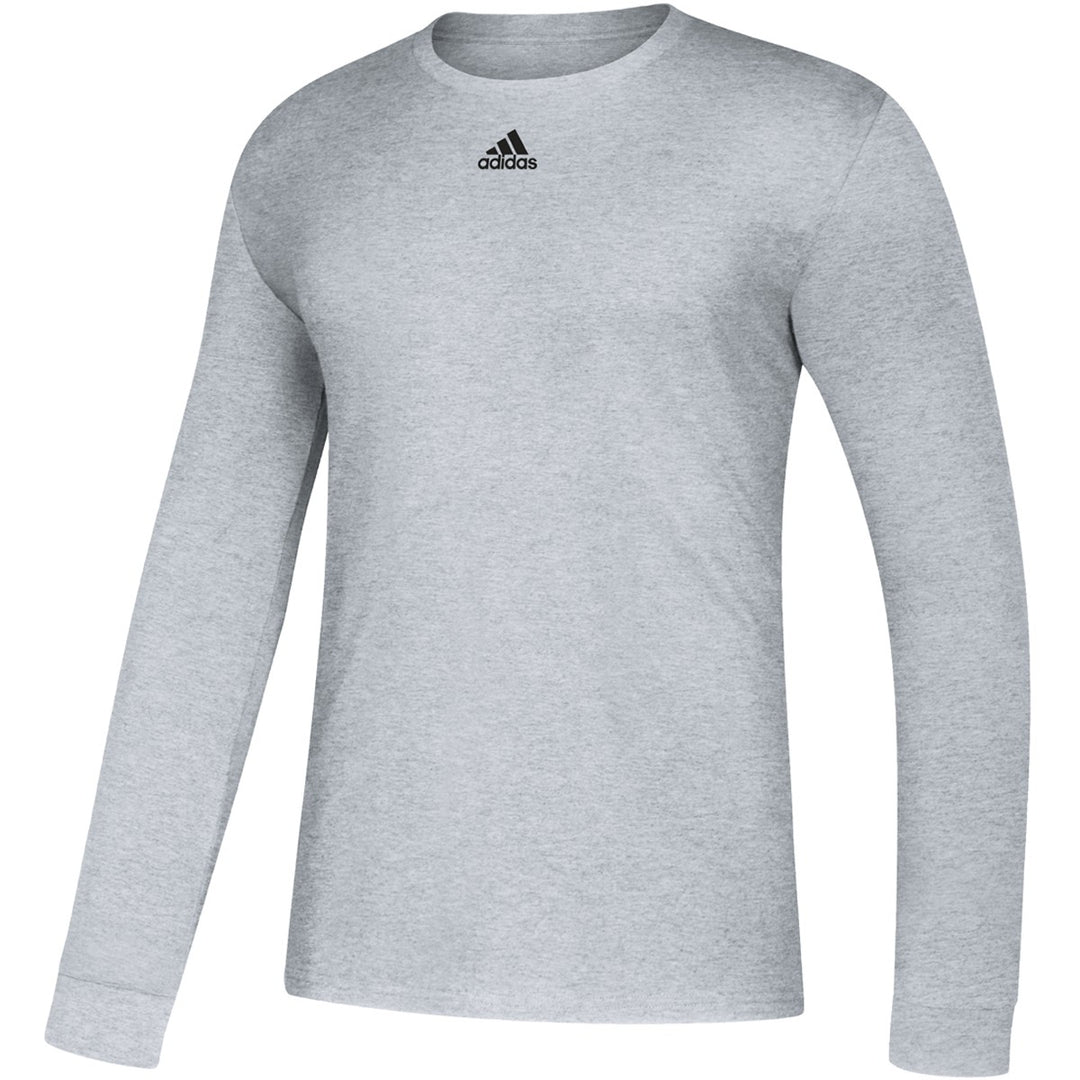adidas Climalite LS Tee Training Wear Athletic Grey Mens Small - Third Coast Soccer