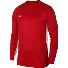 Nike Tiempo Premier Long-Sleeve Jersey Jerseys University Red Mens Small - Third Coast Soccer