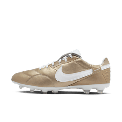 Nike Premier 3 FG - Metallic Gold/White Men's Footwear   - Third Coast Soccer