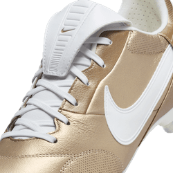 Nike Premier 3 FG - Metallic Gold/White Mens Footwear   - Third Coast Soccer