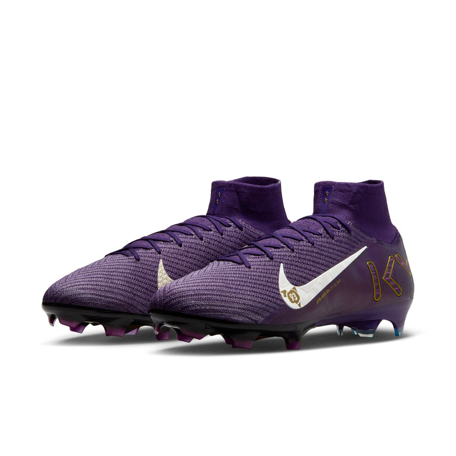 Nike Mercurial Superfly 10 Elite Kylian Mbappe FG - Purple/Ivory Men's Footwear - Third Coast Soccer