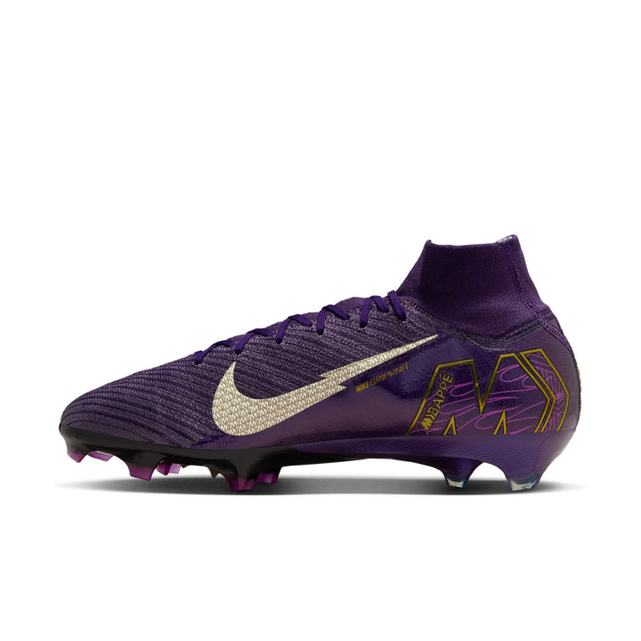 Nike Mercurial Superfly 10 Elite Kylian Mbappe FG - Purple/Ivory Men's Footwear - Third Coast Soccer