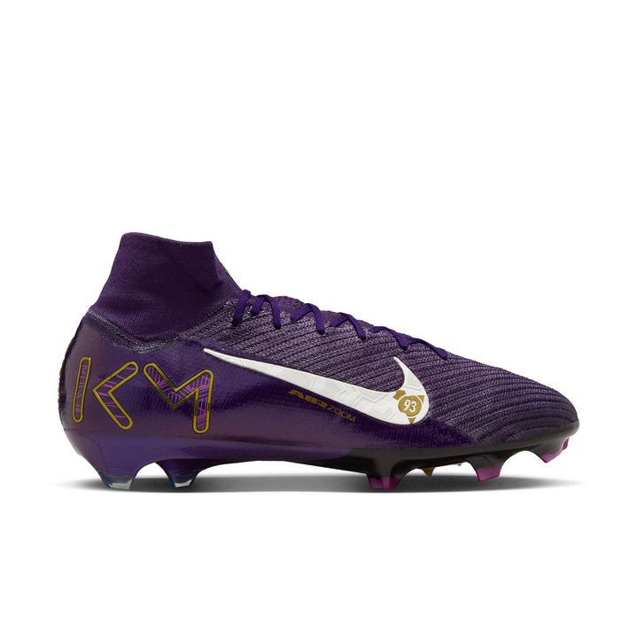 Nike Mercurial Superfly 10 Elite Kylian Mbappe FG - Purple/Ivory Men's Footwear - Third Coast Soccer
