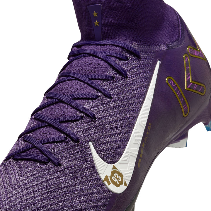 Nike Mercurial Superfly 10 Elite Kylian Mbappe FG - Purple/Ivory Men's Footwear - Third Coast Soccer