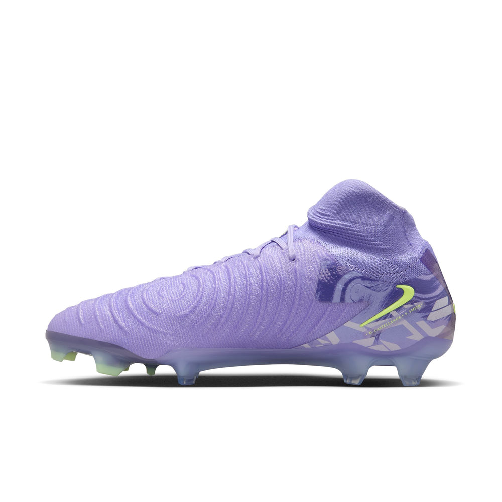 Nike United Phantom Luna II Elite FG - Purple/Volt Men's Footwear - Third Coast Soccer