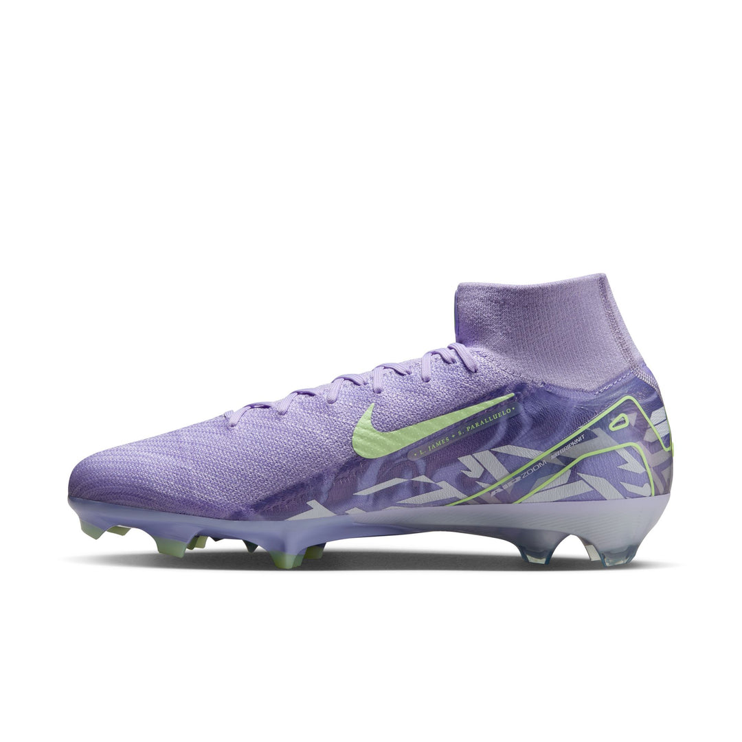 Nike United Mercurial Superfly 10 Elite FG - Purple/Volt Men's Footwear - Third Coast Soccer