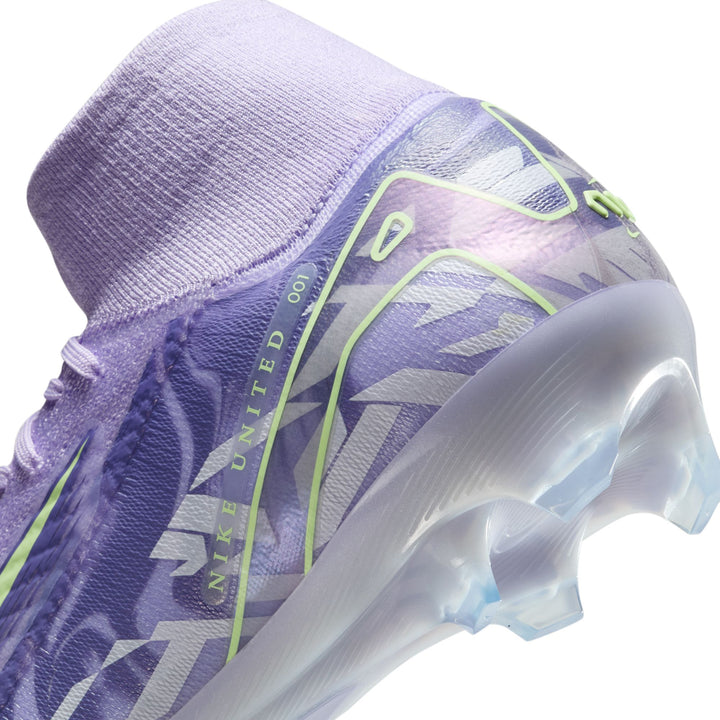 Nike United Mercurial Superfly 10 Elite FG - Purple/Volt Men's Footwear - Third Coast Soccer