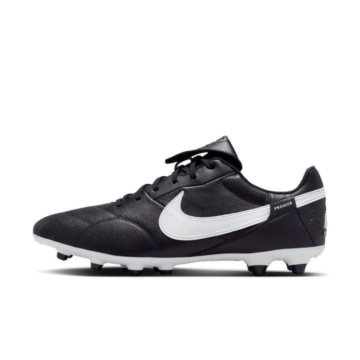 Nike Premier 3 FG - Black/White Men's Footwear   - Third Coast Soccer