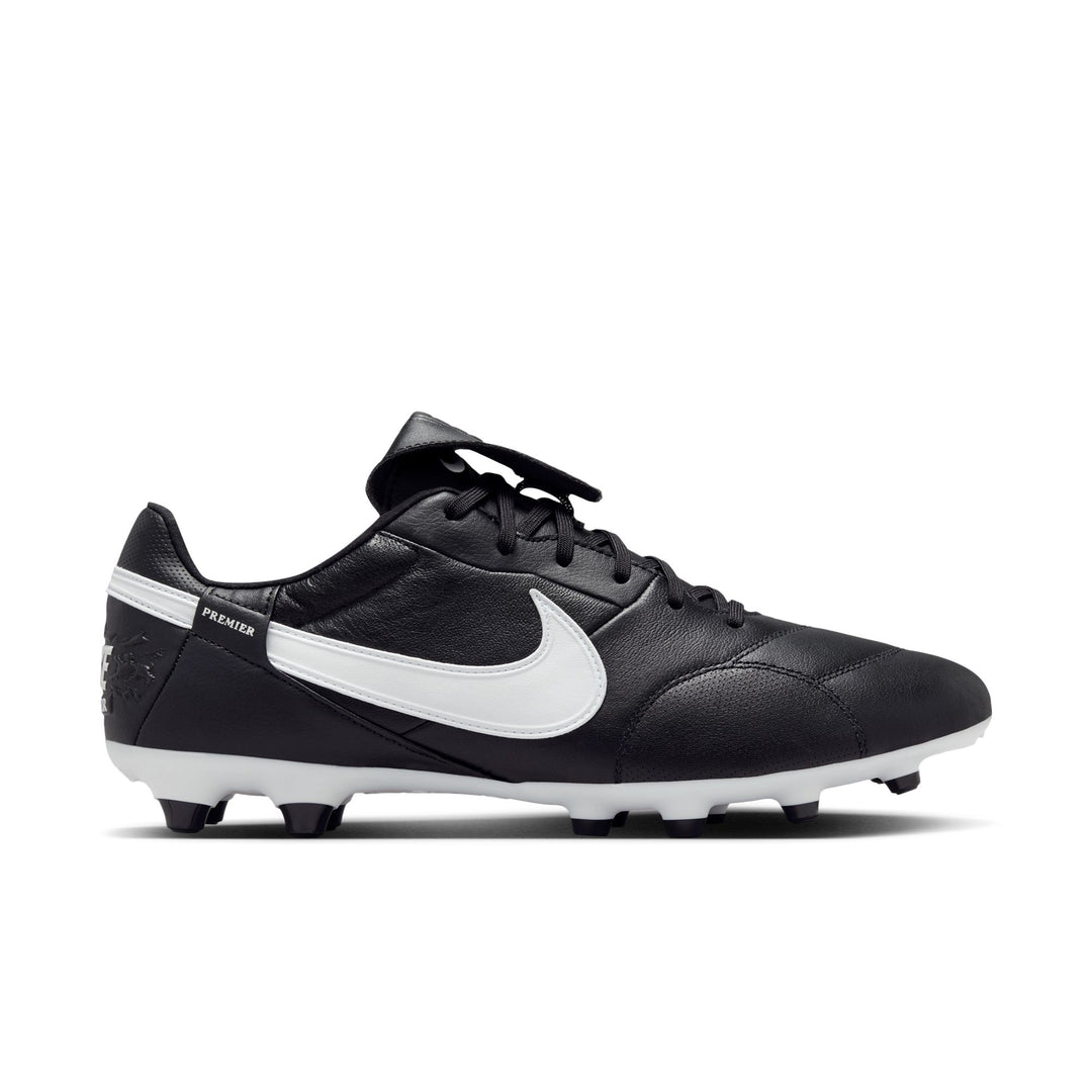 Nike Premier 3 FG - Black/White Men's Footwear   - Third Coast Soccer