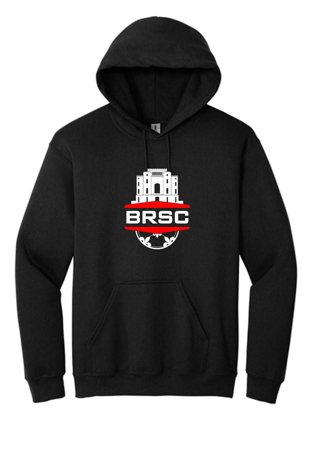 BRSC Capitol Hooded Sweatshirt BRSC Spiritwear Black Youth Small - Third Coast Soccer