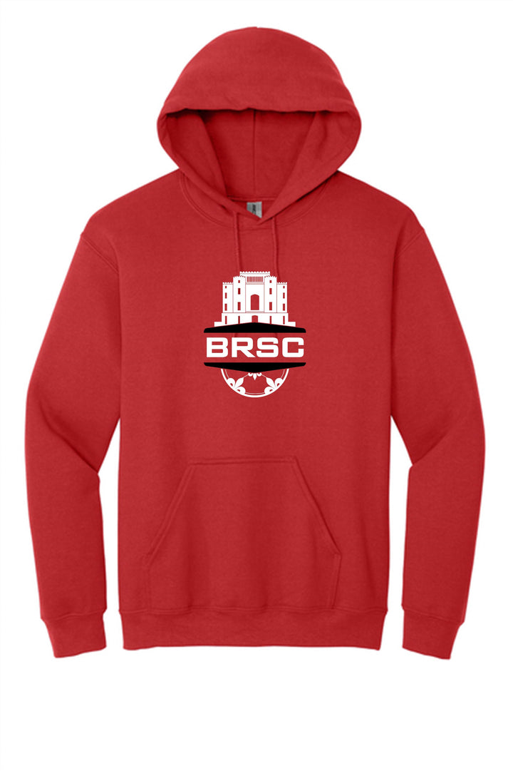 BRSC Capitol Hooded Sweatshirt BRSC Spiritwear Red Youth Small - Third Coast Soccer