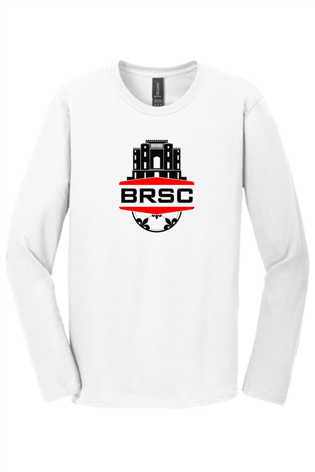 BRSC Capitol LS T-Shirt BRSC Spiritwear White Mens Small - Third Coast Soccer