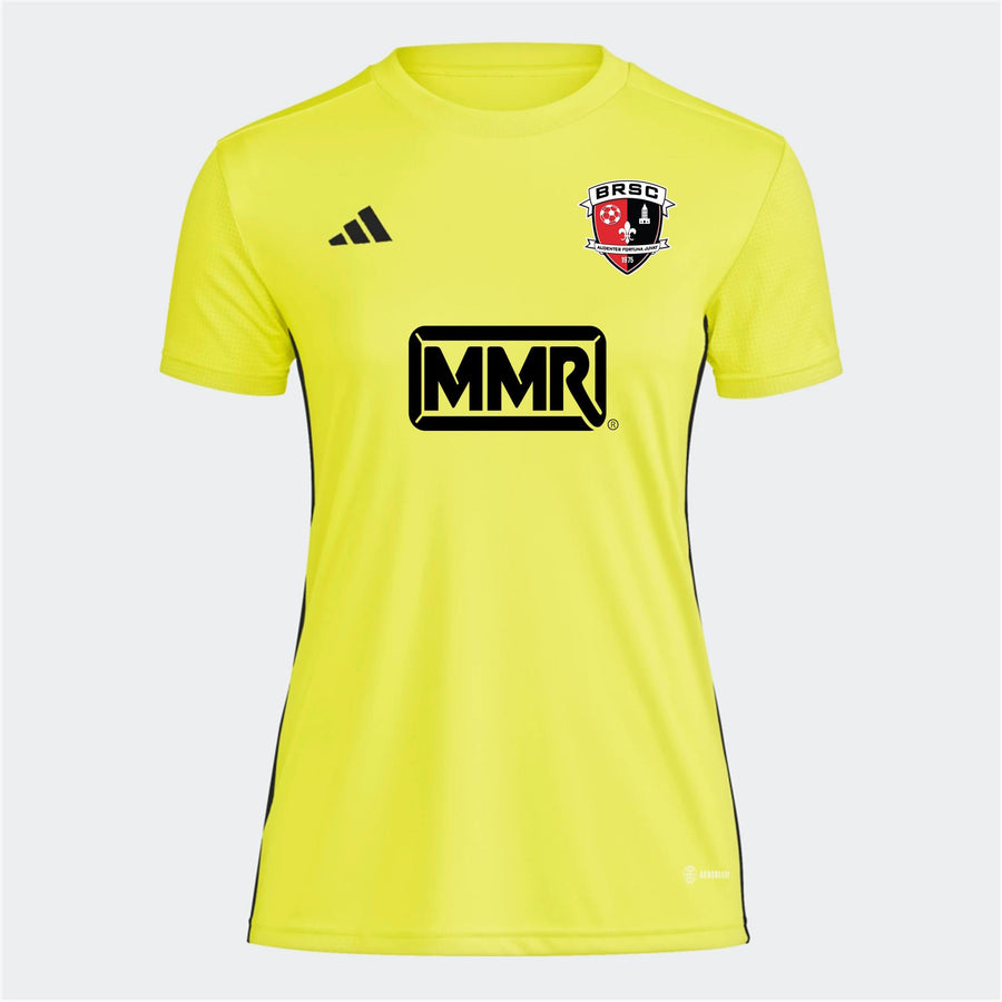 adidas BRSC Women's Tabela 23 Goalkeeper Jersey - Yellow/Black BRSC 2024-2026 Team Yellow/Black Womens XSmall - Third Coast Soccer