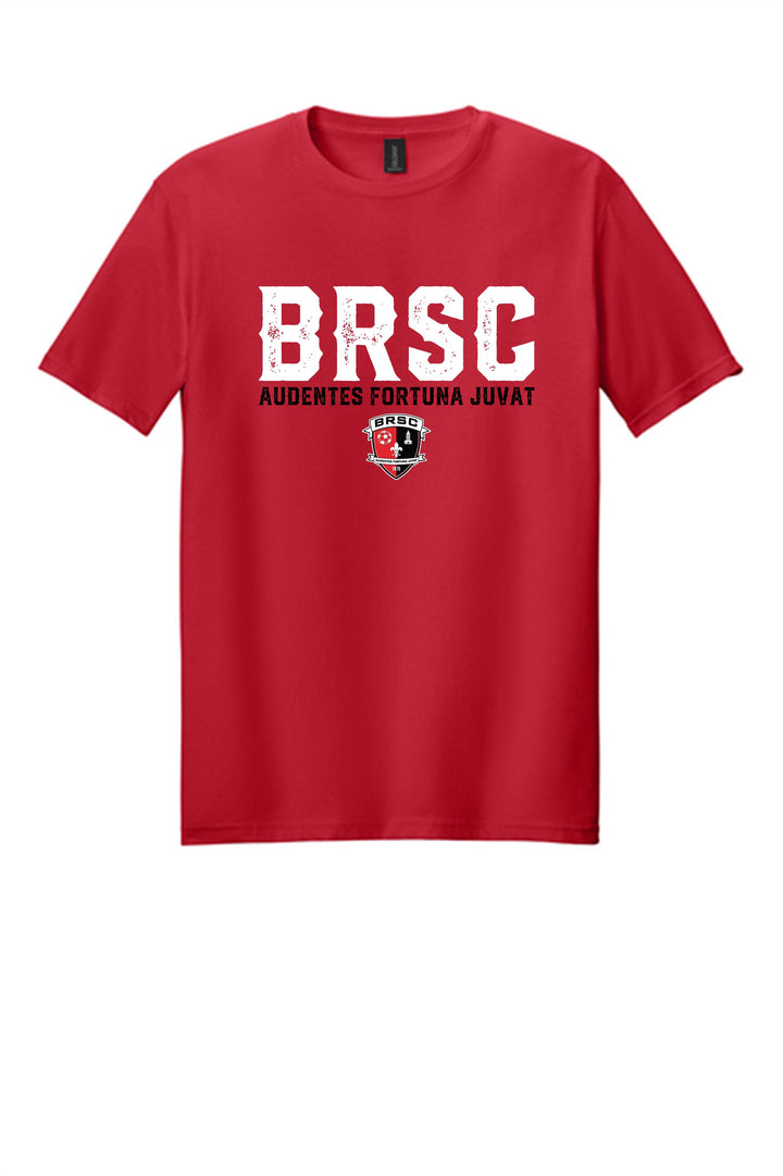 BRSC Slogan T-Shirt BRSC Spiritwear Red Youth XSmall - Third Coast Soccer