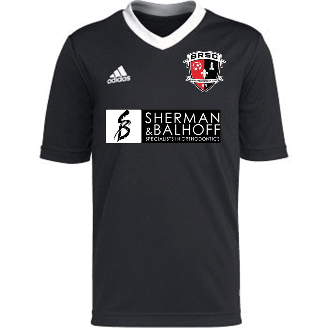 adidas BRSC Academy Men's Entrada 22 Jersey - Black/White BRSC Rec & Academy 24-26 - Third Coast Soccer